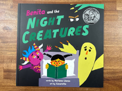 Benita and the Night Creatures by Mariana Llanos Picture Book — front cover