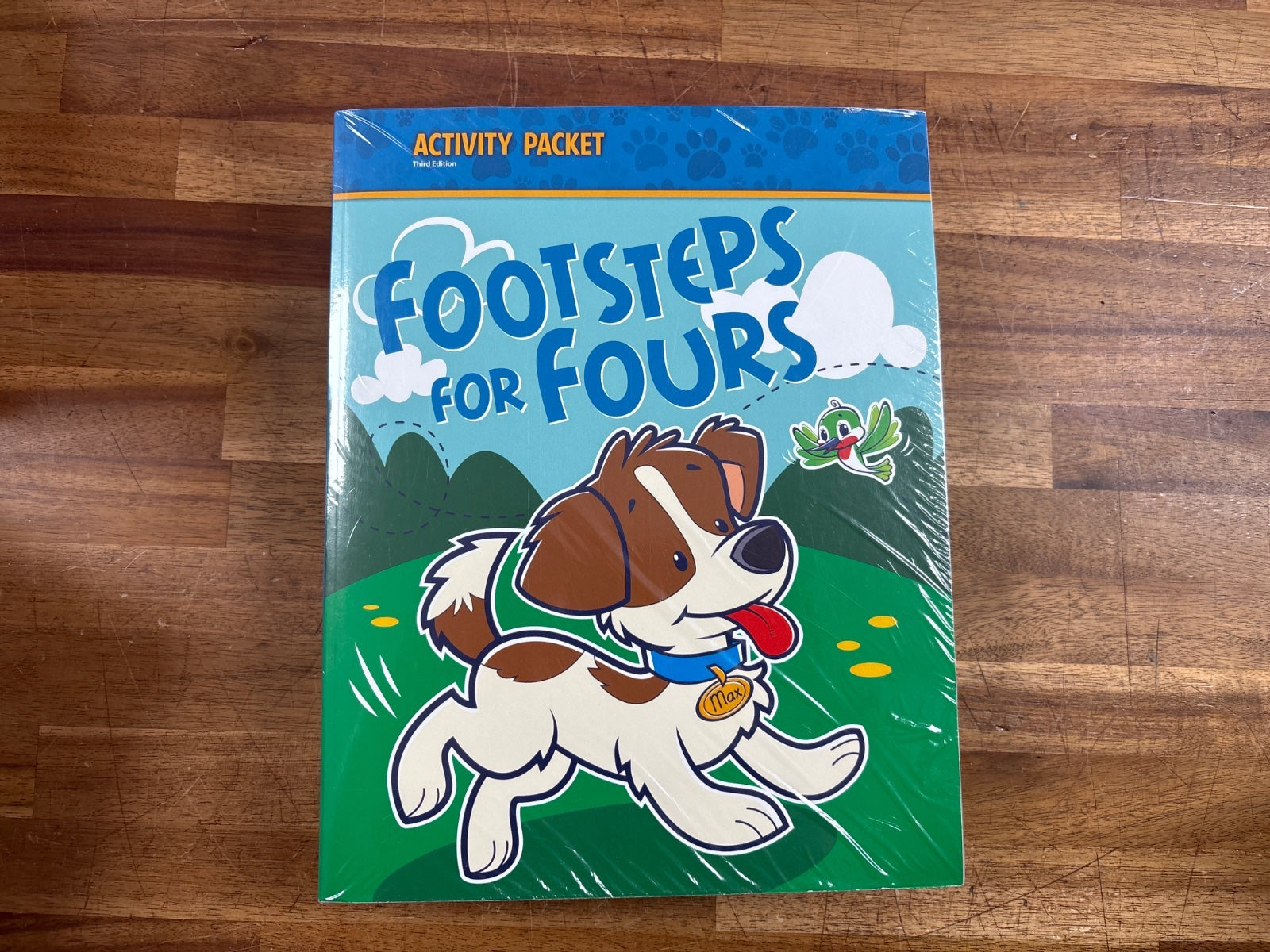BJU Press Footsteps for Fours Activity Packet 3rd Ed (NEW)