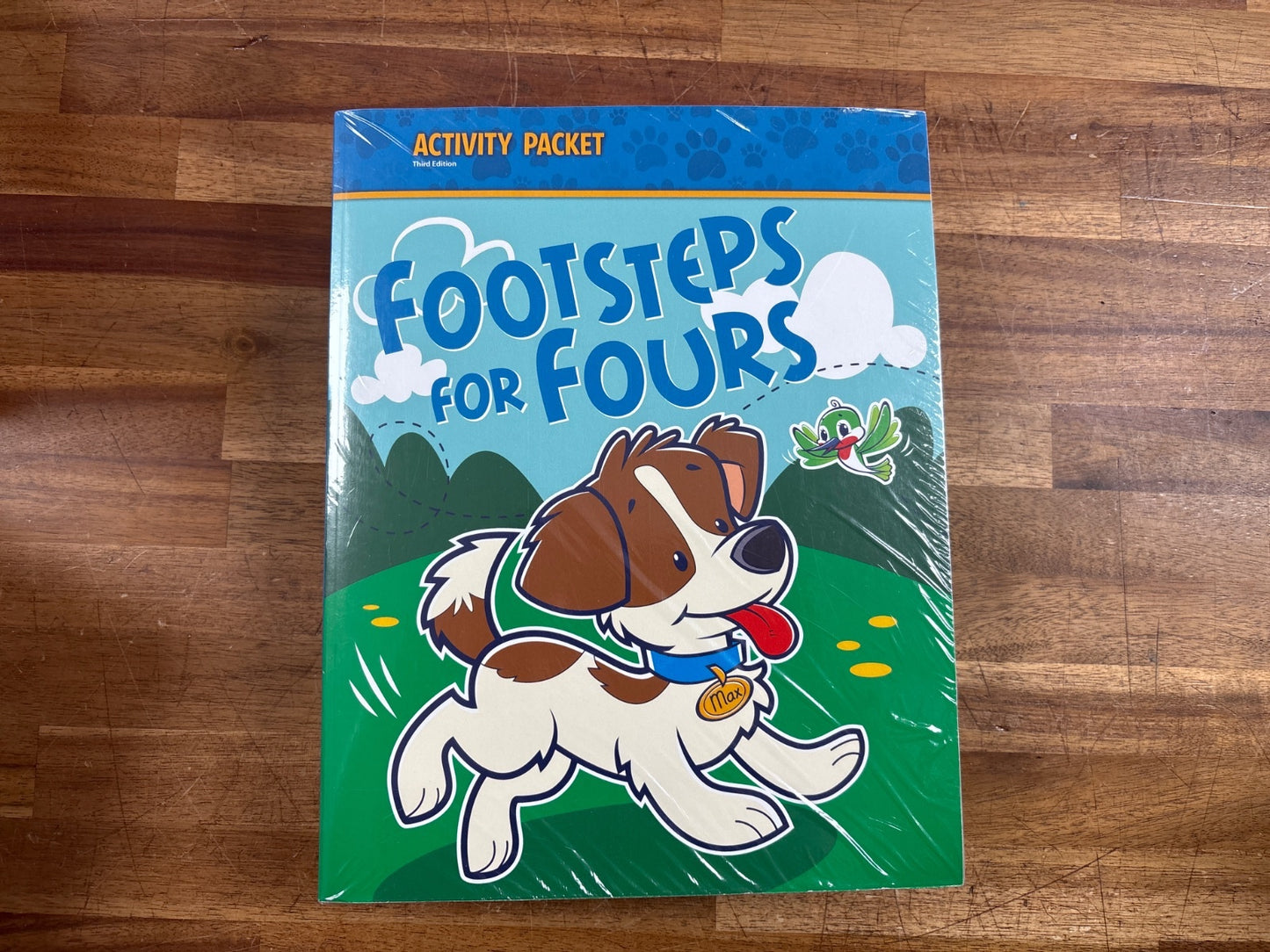 BJU Press Footsteps for Fours Activity Packet 3rd Ed (NEW)