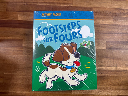 BJU Press Footsteps for Fours Activity Packet 3rd Ed (NEW)