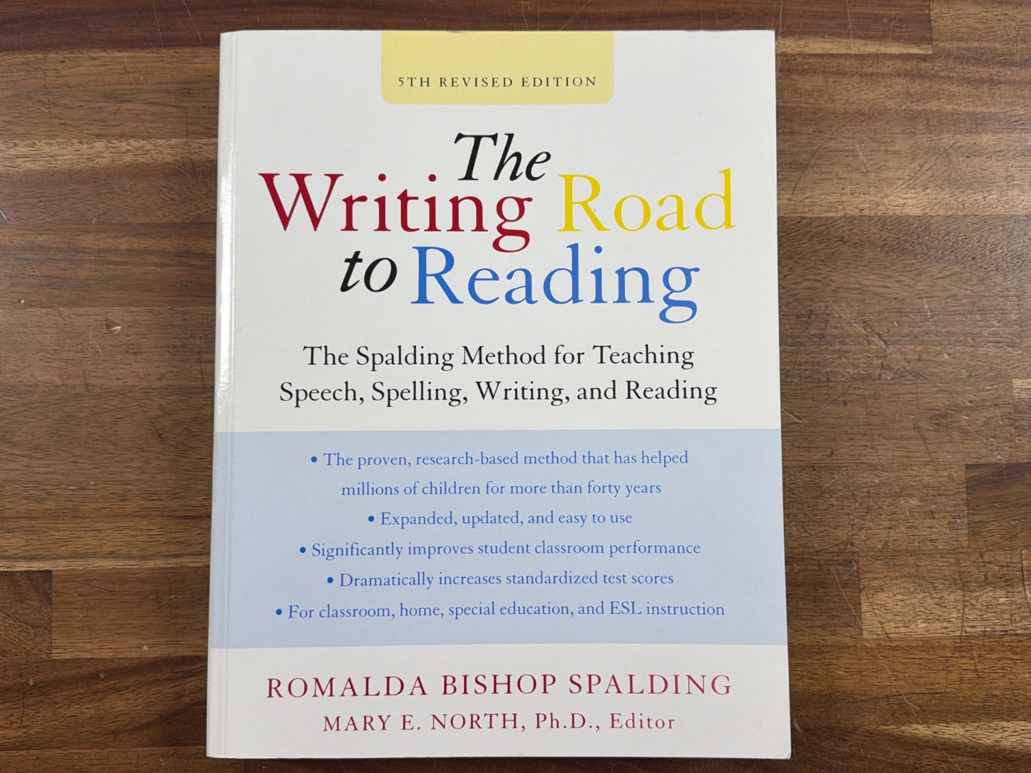 The Writing Road to Reading Spalding Method 5th Ed