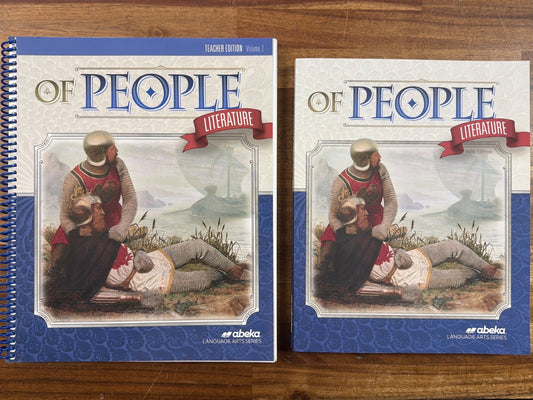 Of People Literature Teacher Ed Vol 2 & Student 5th Ed (NEW)