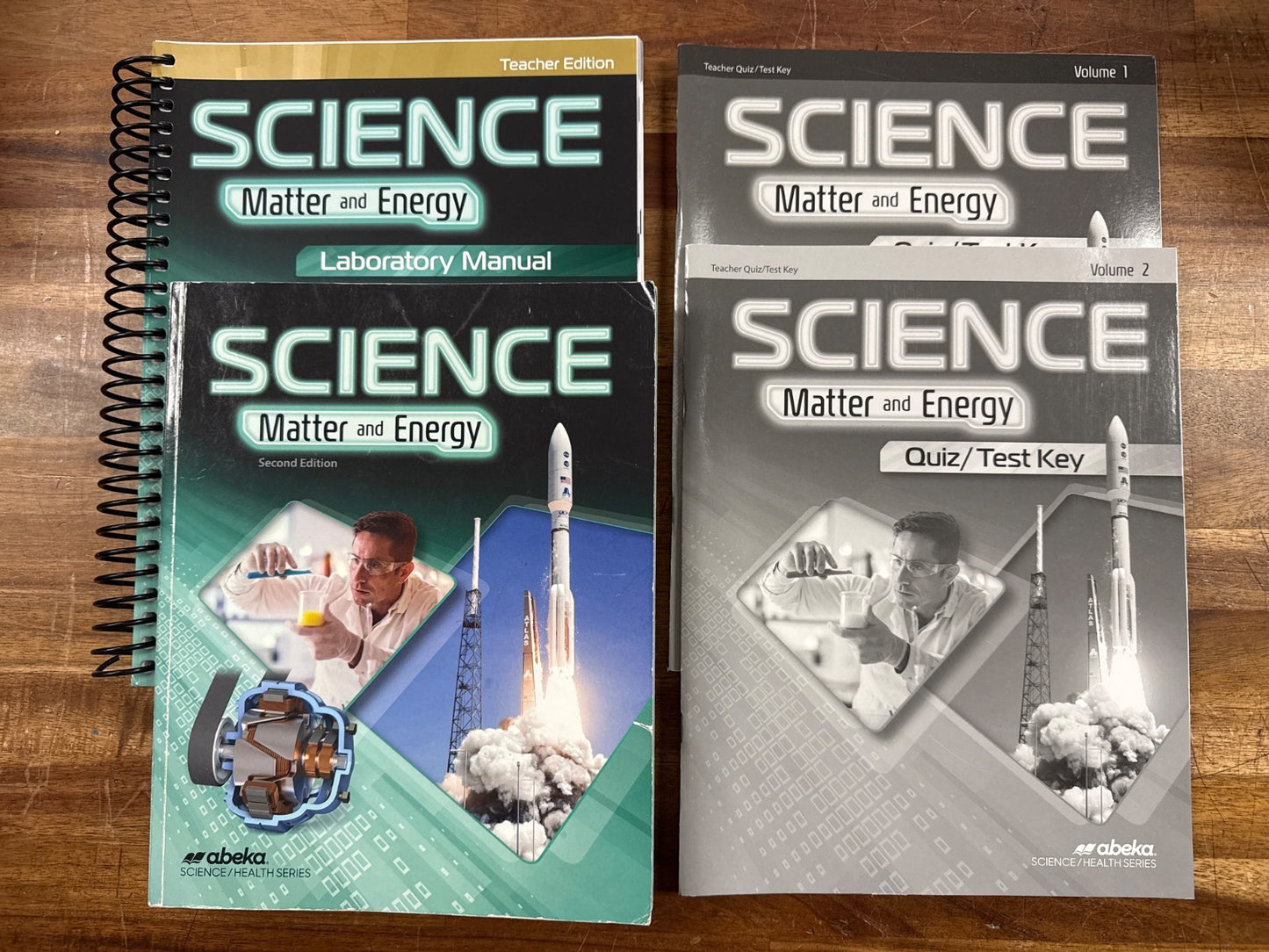 Abeka Science Matter & Energy 2nd Ed Set W/ Lab & Keys