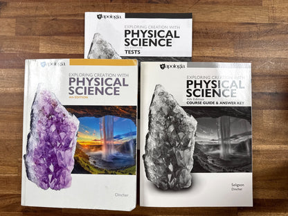 Apologia Exploring Creation Physical Science 4th Ed Set