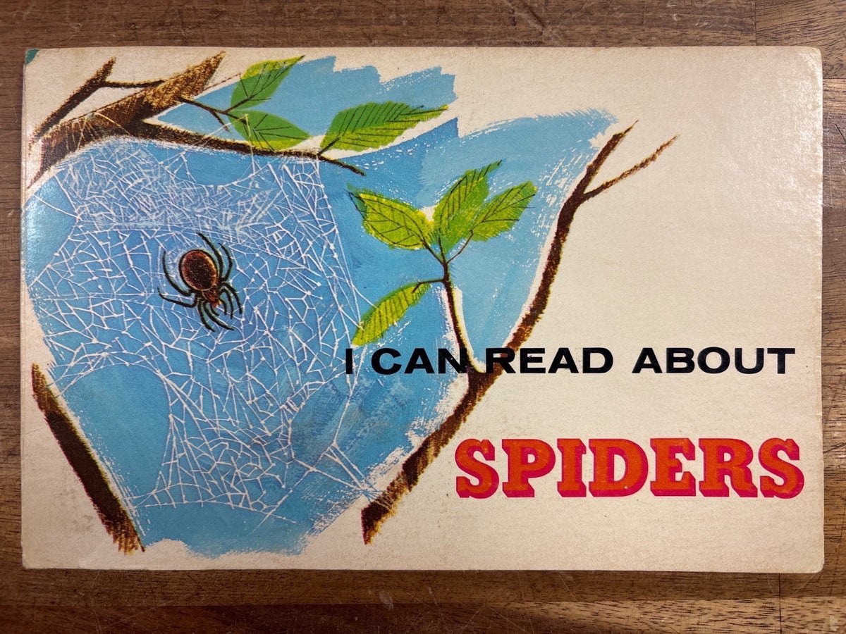I Can Read About Spiders - Troll Associates Reader — front cover