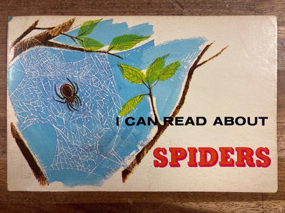 I Can Read About Spiders - Troll Associates Reader — front cover
