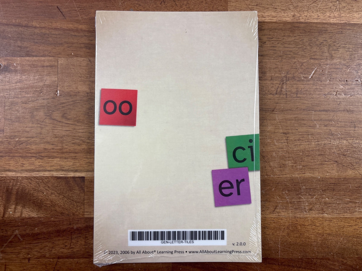 All About Learning Press Letter Tiles for Reading & Spelling — photo 2 of 2
