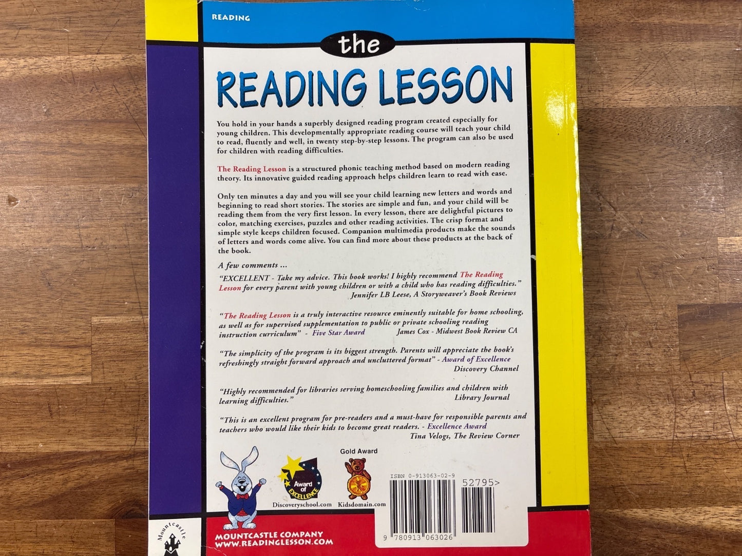 The Reading Lesson: Teach Your Child to Read, Levin