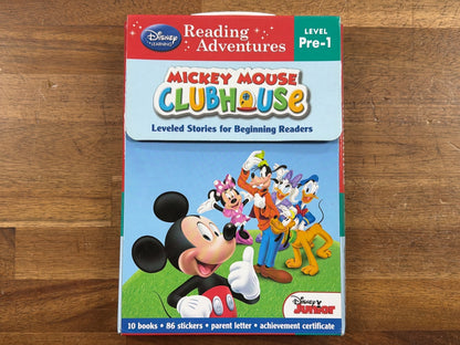 Disney Reading Adventures Mickey Mouse Clubhouse Level Pre-1