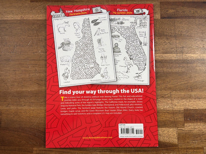 United States Maze Craze: California the Golden State Puzzle Book