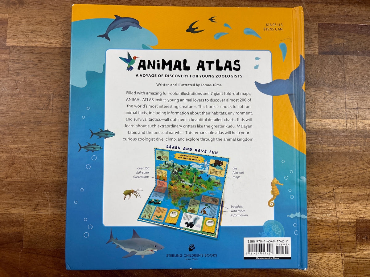 Animal Atlas: a Voyage of Discovery for Young Zoologists HC