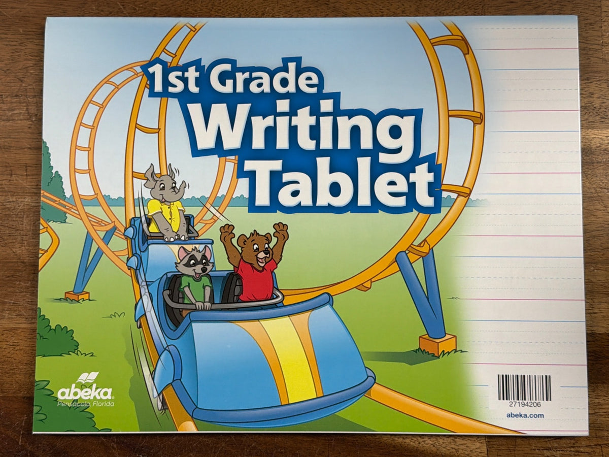 Abeka 1st Grade Writing Tablet Handwriting Practice — photo 2 of 2