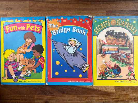 Abeka Reading Program Grade 1 Readers Lot of 6