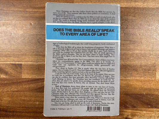 Tools of Dominion: Case Laws of Exodus by Gary North