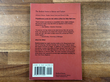 How the Other Half Lives - Jacob a. Riis, Bedford Series