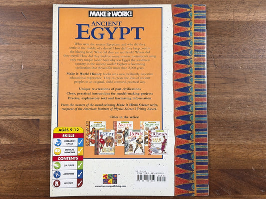 Make It Work! Ancient Egypt Hands-on History Book
