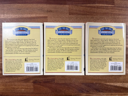 Thru the Bible Psalms Commentary Set 3 Vols J.V. McGee — photo 2 of 2