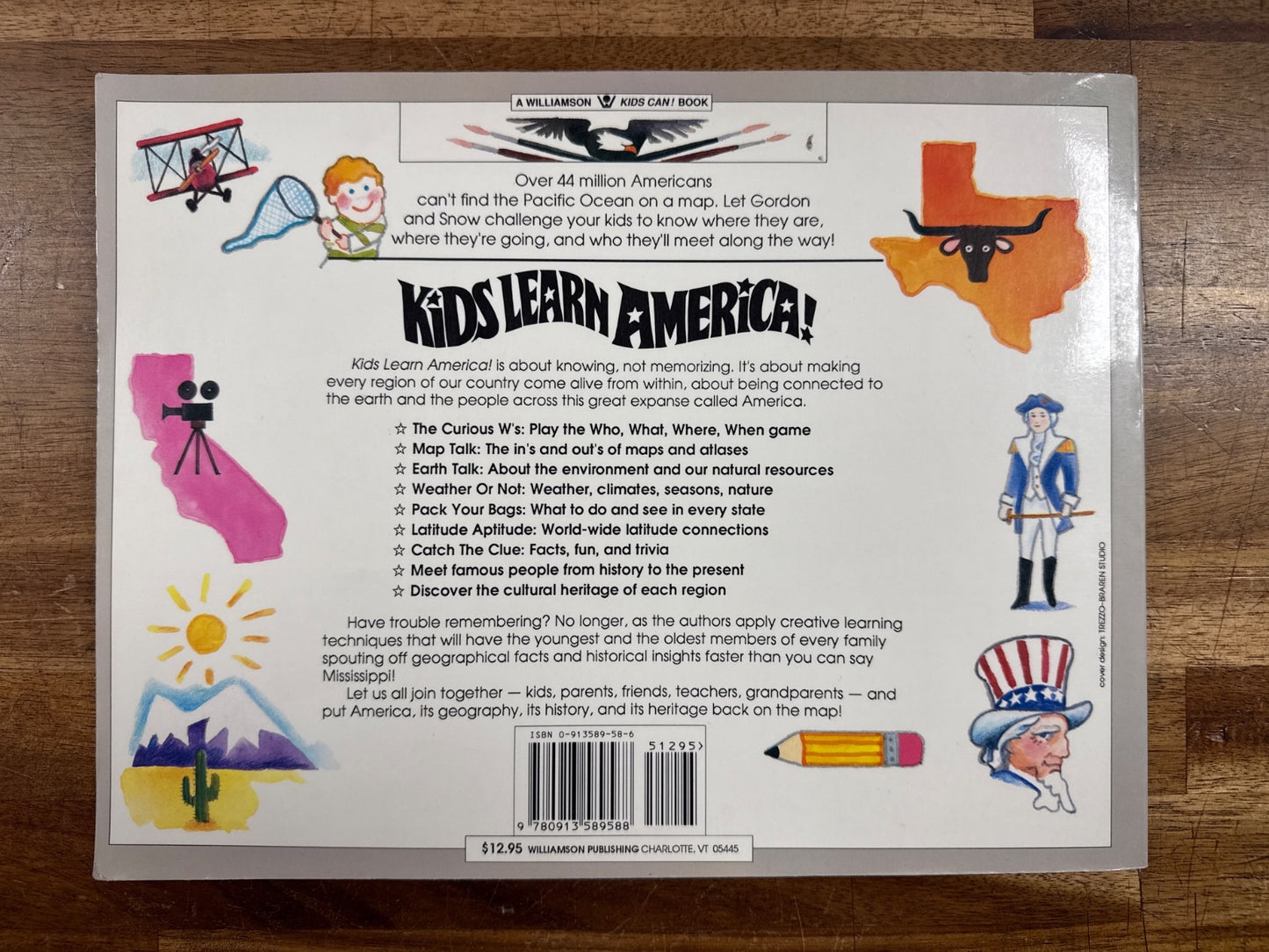Kids Learn America! Geography People Places History Book