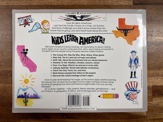 Kids Learn America! Geography People Places History Book