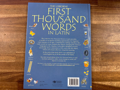 Usborne First Thousand Words in Latin by Amery & Cartwright — photo 2 of 2