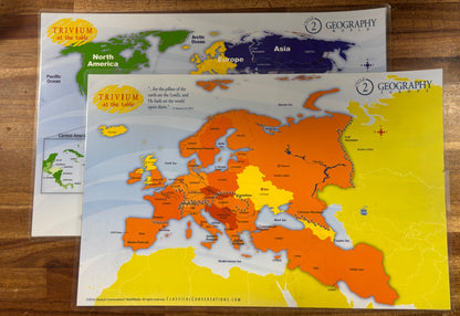 Classical Conversations Cycle 2 Geography Trivium Maps Set