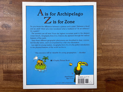 Geography From a to Z: a Picture Glossary by Jack Knowlton — Good