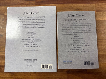 Julius Caesar Parallel Text & Teacher Guide Set 3rd Ed — photo 2 of 2