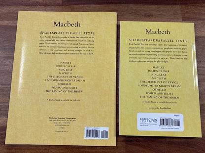 Perfection Learning Macbeth Parallel Text & Teacher Guide Set — photo 2 of 2