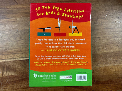 Yoga Pretzels: 50 Fun Yoga Activities for Kids & Grownups Cards — photo 2 of 3