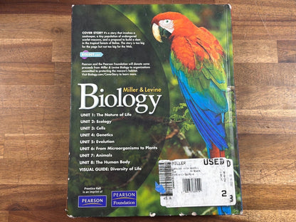 Miller & Levine Biology Student Textbook Prentice Hall