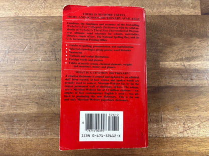 Merriam-Webster Dictionary Pocket Paperback Edition — photo 2 of 2