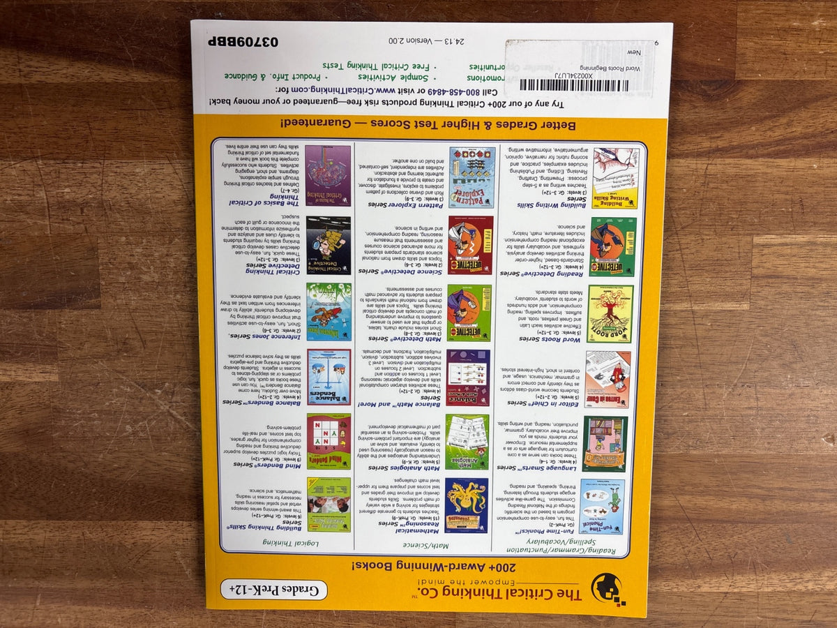 Word Roots Beginning Grades 3-4 Prefixes Suffixes Book — photo 2 of 2