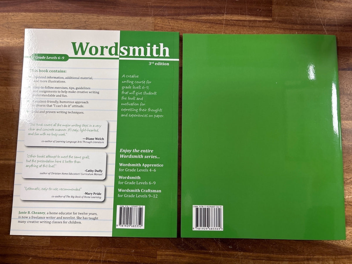Wordsmith Grade 6-9 3rd Edition Student Book & Teacher Guide — photo 2 of 2