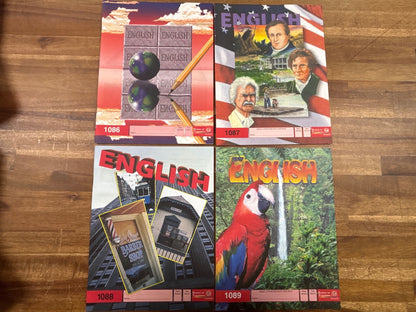 School of Tomorrow English PACEs 1086-1096 Set — front cover