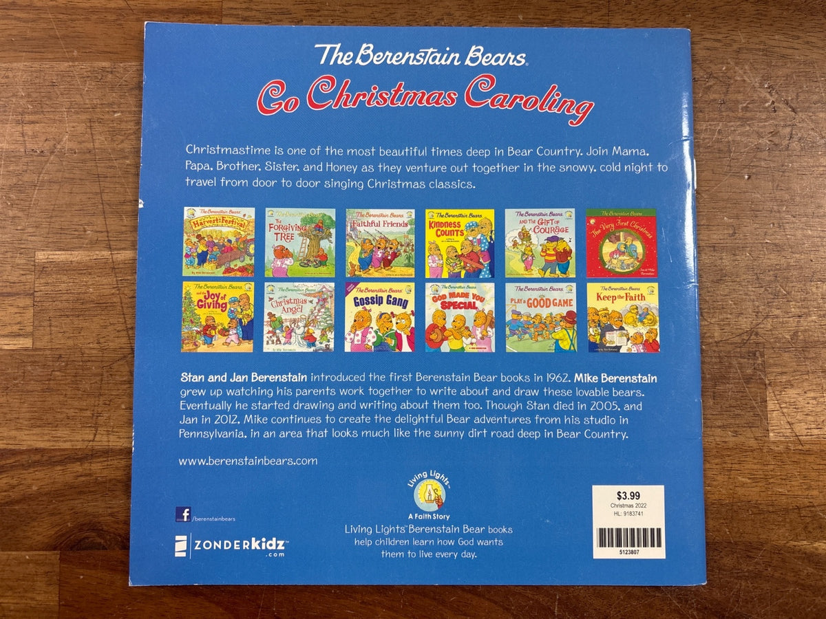 Berenstain Bears Go Christmas Caroling Living Lights Faith Story — photo 2 of 2