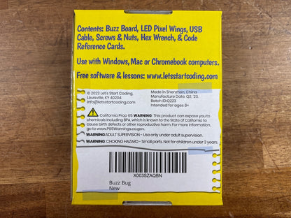 Let's Start Coding Buzz the Code Bug STEM Kit — photo 2 of 2