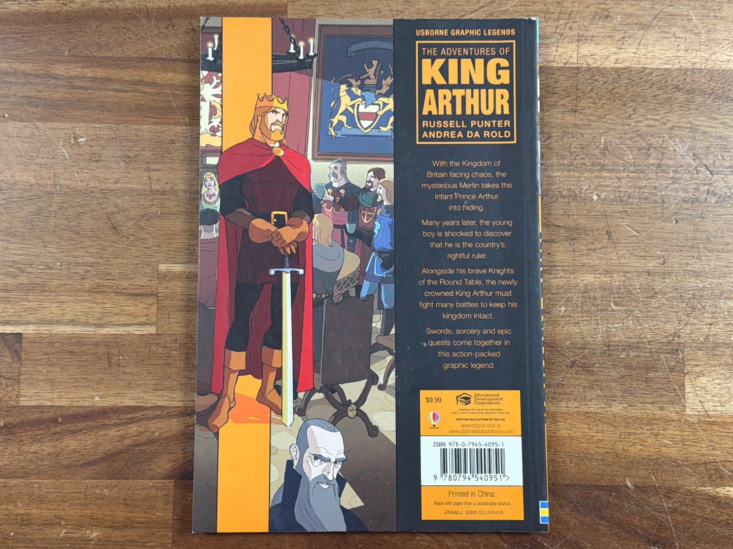 Usborne Graphic Legends: the Adventures of King Arthur