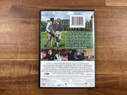 The Man Who Knew Infinity DVD - Dev Patel, Jeremy Irons
