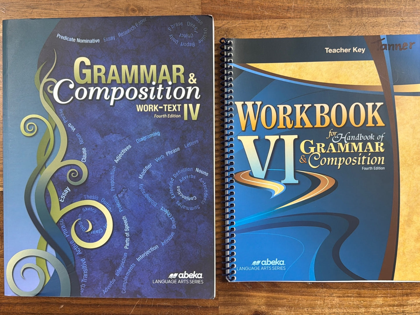 Abeka English 12 Grammar Composition IV VI Curriculum Set