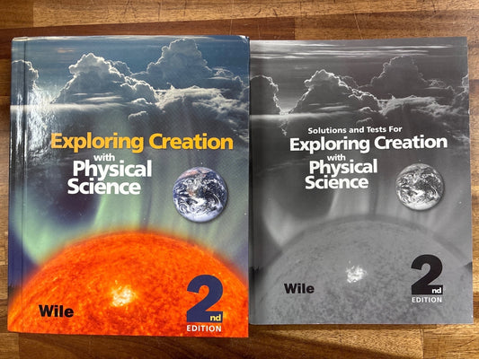 Apologia Exploring Creation Physical Science 2nd Ed Set