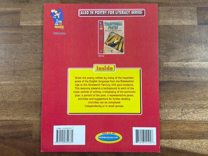 On the Mark Press Classical Poetry Grades 7-12 Workbook