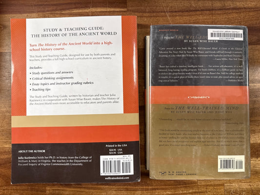 History of the Ancient World Book & Study Guide Set