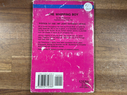 The Whipping Boy by Sid Fleischman Newbery Medal Paperback