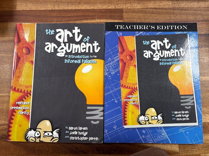 Art of Argument Set: Student Text, Teacher Ed & DVD — photo 2 of 5