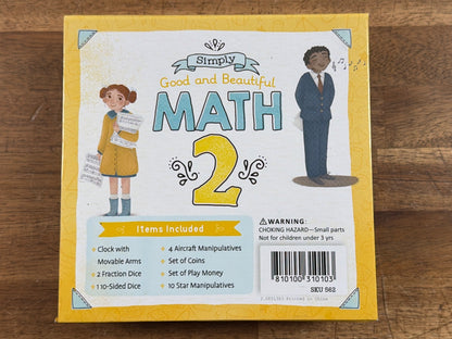 The Good and Beautiful Math 2 Curriculum Manipulatives Set