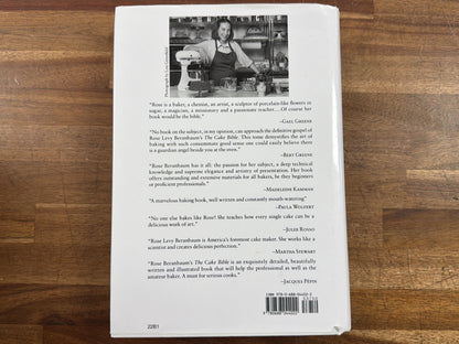 The Cake Bible by Rose Levy Beranbaum Hardcover Cookbook