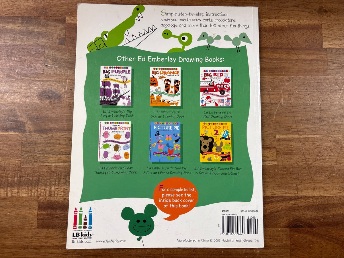 Ed Emberley's Big Green Drawing Book - Learn to Draw — photo 2 of 2