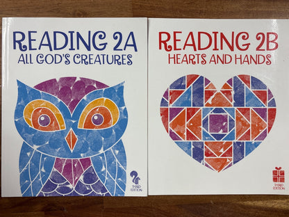 BJU Press Reading 2A-2D Third Edition Reader Set