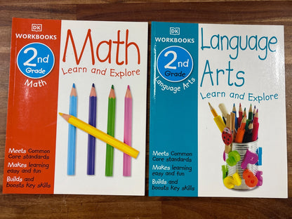 DK Workbooks 2nd Grade Set: Math, Language Arts, Science, Geograp — photo 2 of 5