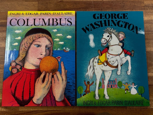 d'Aulaire Biography Set: Columbus, Washington & More — photo 2 of 8